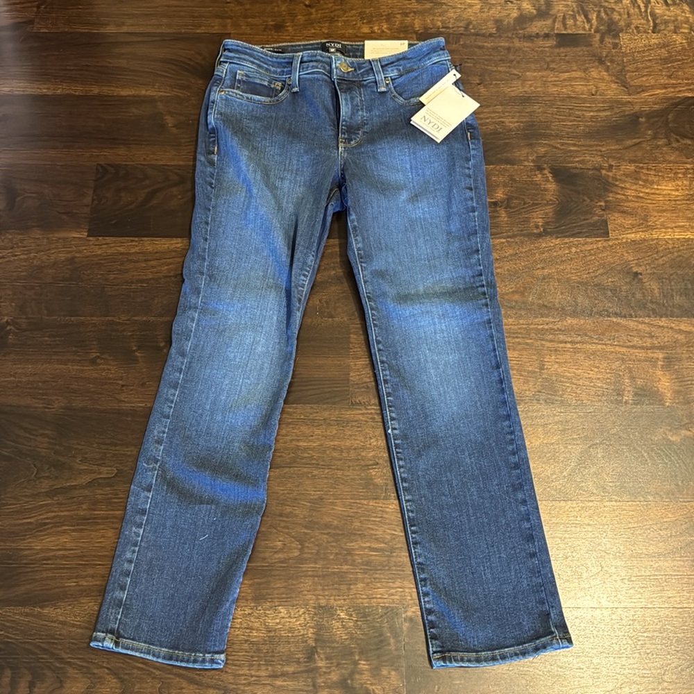 NYDJ Sheri Slim jeans - Cooper color, 6P